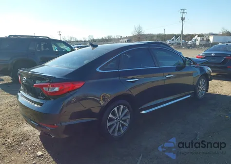 2017 Hyundai Sonata Limited из США, поврежденный, VIN 5NPE34AF9HH508182